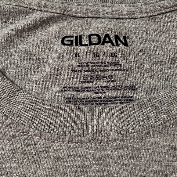 Graphic Tee Shirt Heather Grey with “STONED”Printed on the front size XL - Picture 2 of 6